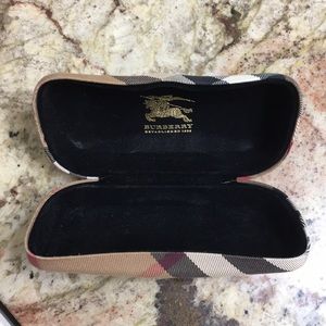 Burberry sunglasses case